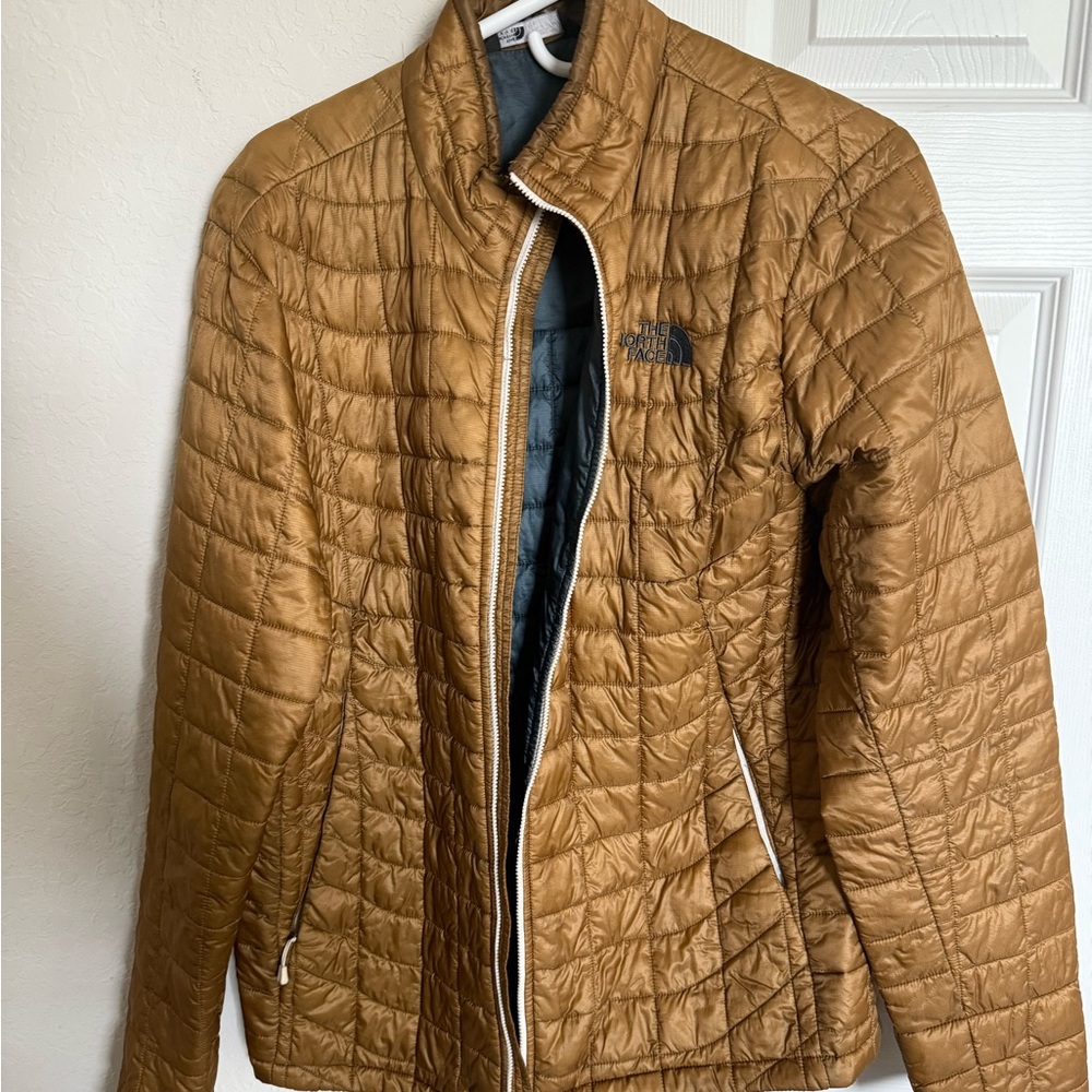 The North Face Tan Quilted Jacket